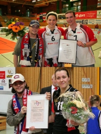 Fanclub Award: Preisträgerinnen '08 und '09